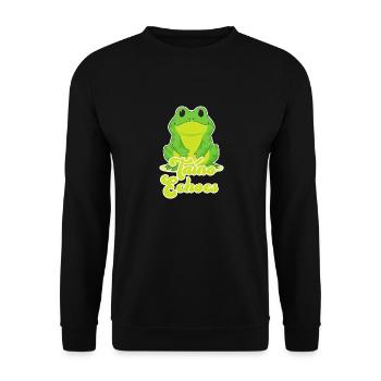 Taíno Echoes Caribbean Ancestry Pride - Unisex Sweatshirt - black - Front - Alina (178cm) & Michal (187cm)