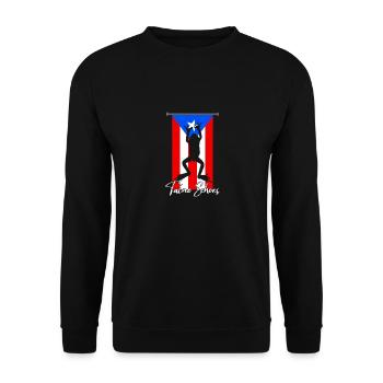 Taíno fait écho à la fierté de l’ascendance caribéenne - Sweat-shirt Unisexe - noir - Devant - Alina (178cm) & Michal (187cm)