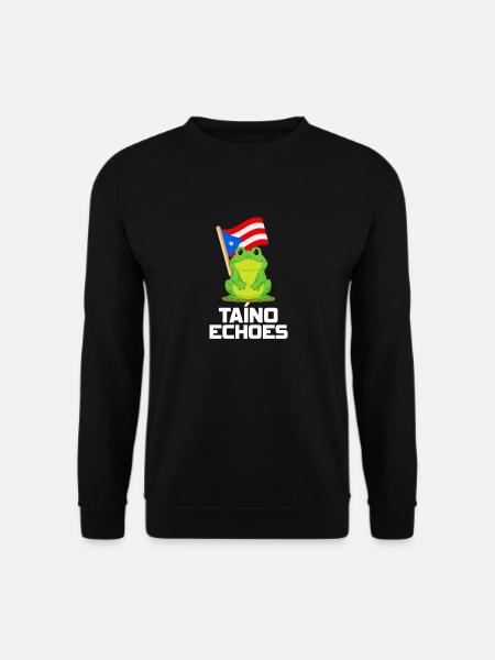 Taíno Echoes Caribbean Ancestry Pride - Unisex Sweatshirt - black