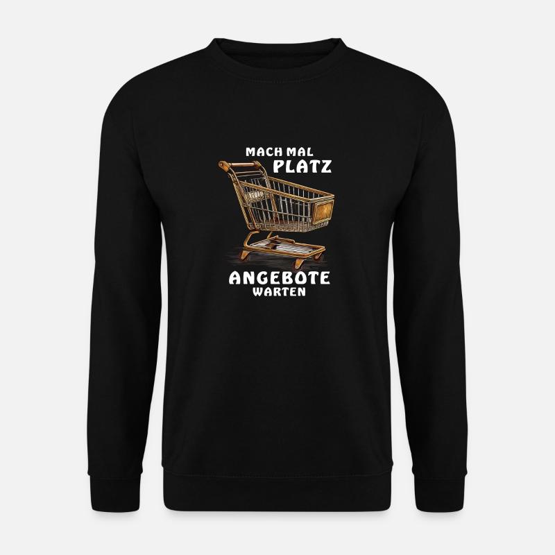 PANIER D’ACHAT MAKE WAY - Sweat-shirt Unisexe - noir