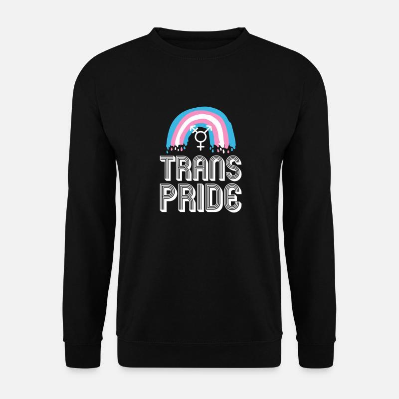 Transgender Trans LGBT Pride - Unisex Pullover - Schwarz