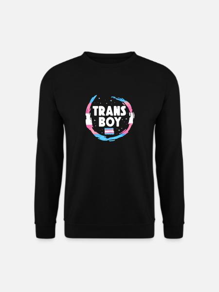 Transgender Trans LGBT Pride - Unisex Sweatshirt - black
