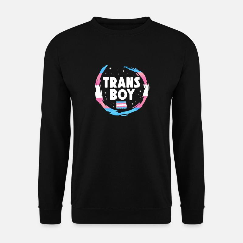 Transgender Trans LGBT Pride - Unisex Pullover - Schwarz