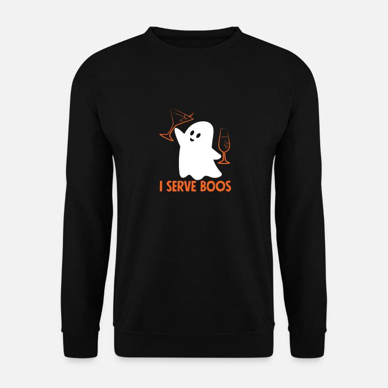 Ghost Bartender Serves Boos - Unisex Sweatshirt - black