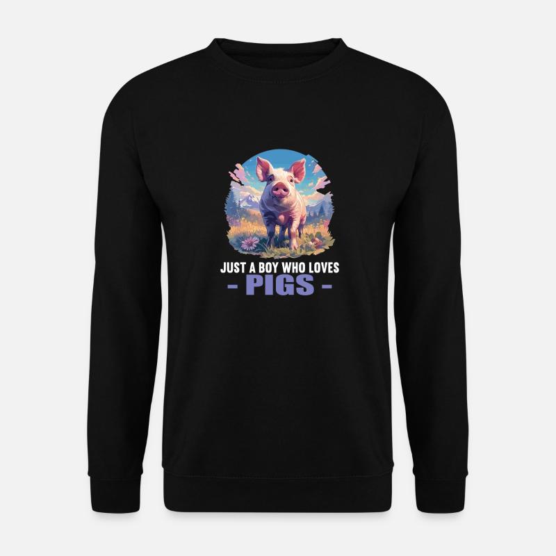 Pig Pig - Unisex Sweatshirt - black