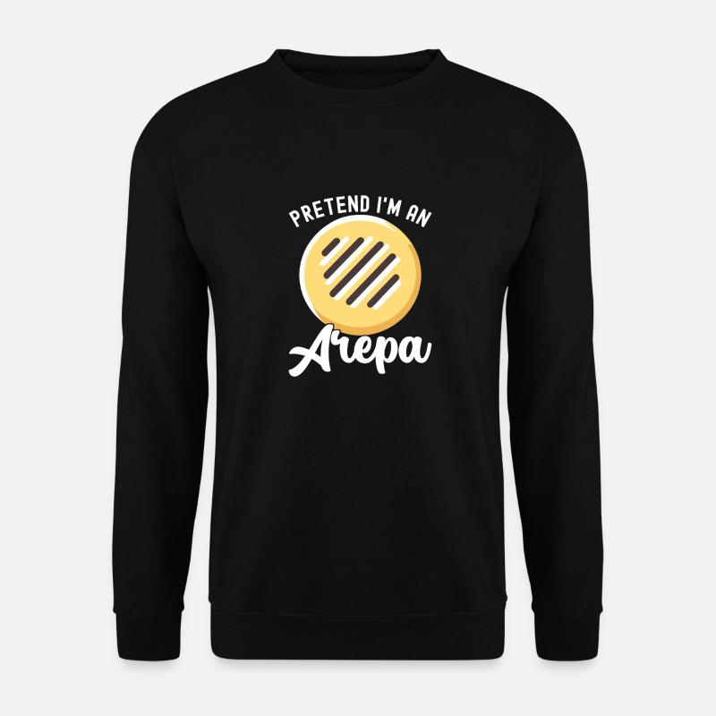 Venezolanische Arepas - Unisex Pullover - Schwarz