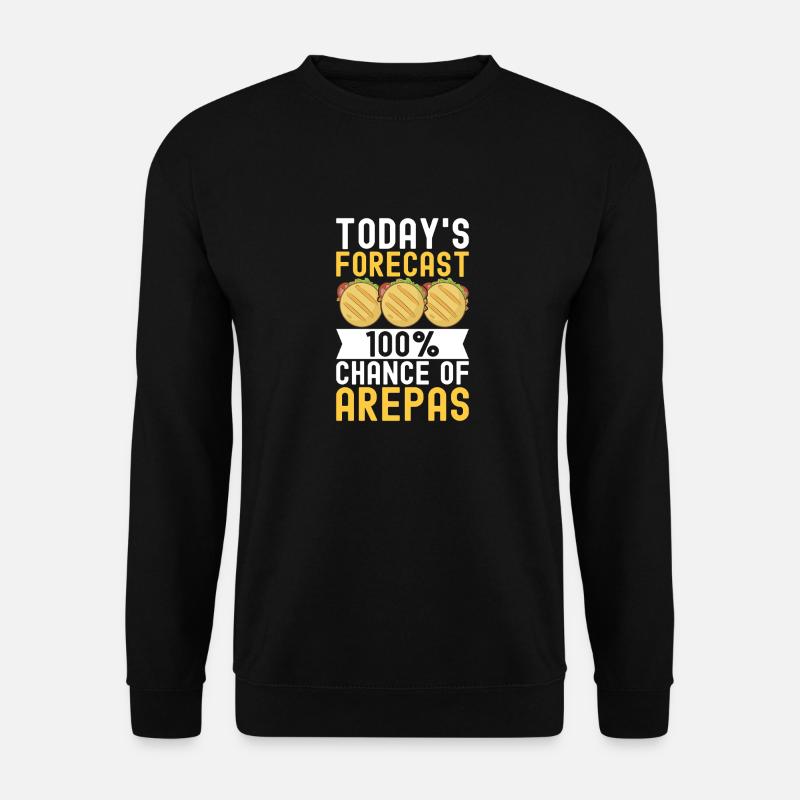 Venezuelan Arepas - Unisex Sweatshirt - black