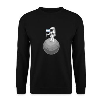 Transgender Trans LGBT Pride - Unisex Pullover - Schwarz - Vorne - Alina (178cm) & Michal (187cm)