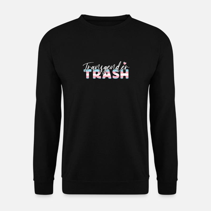 Transgender Trans LGBT Pride - Unisex Pullover - Schwarz