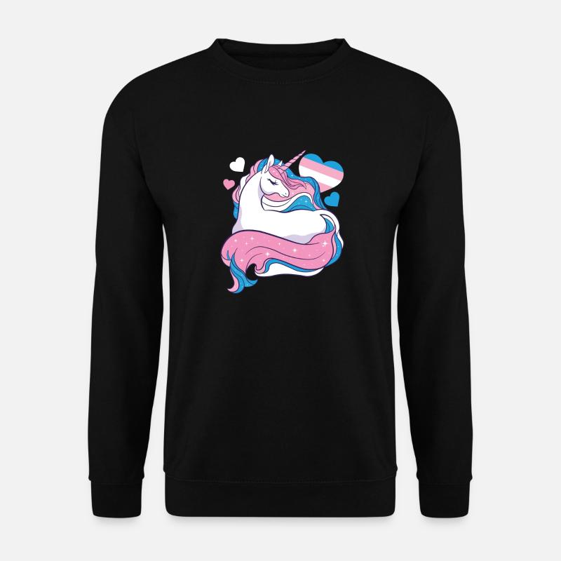 Transgender Trans LGBT Pride - Unisex Sweatshirt - black