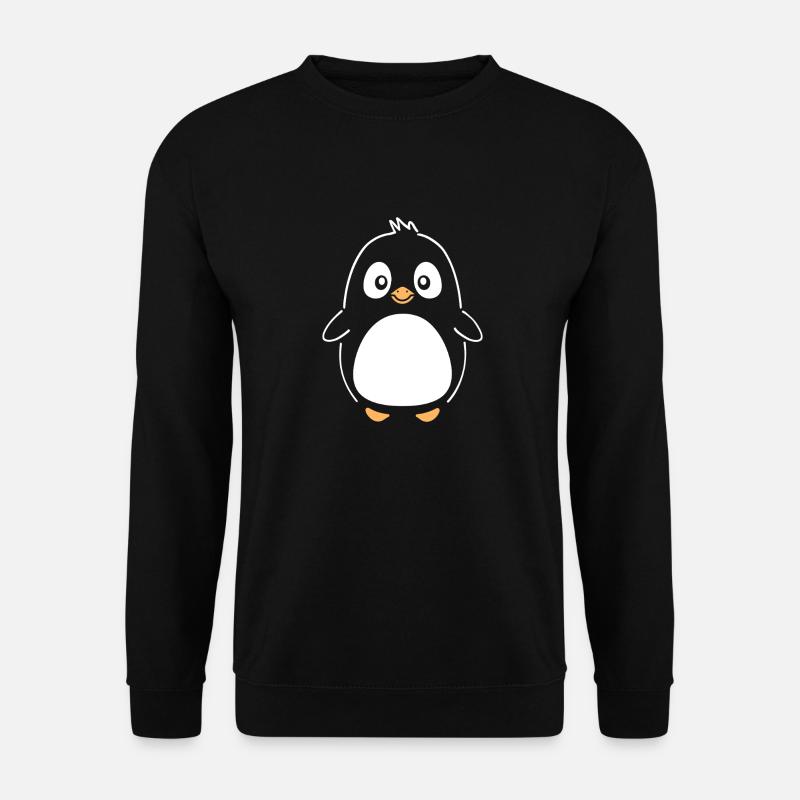 penguin - Unisex Sweatshirt - black
