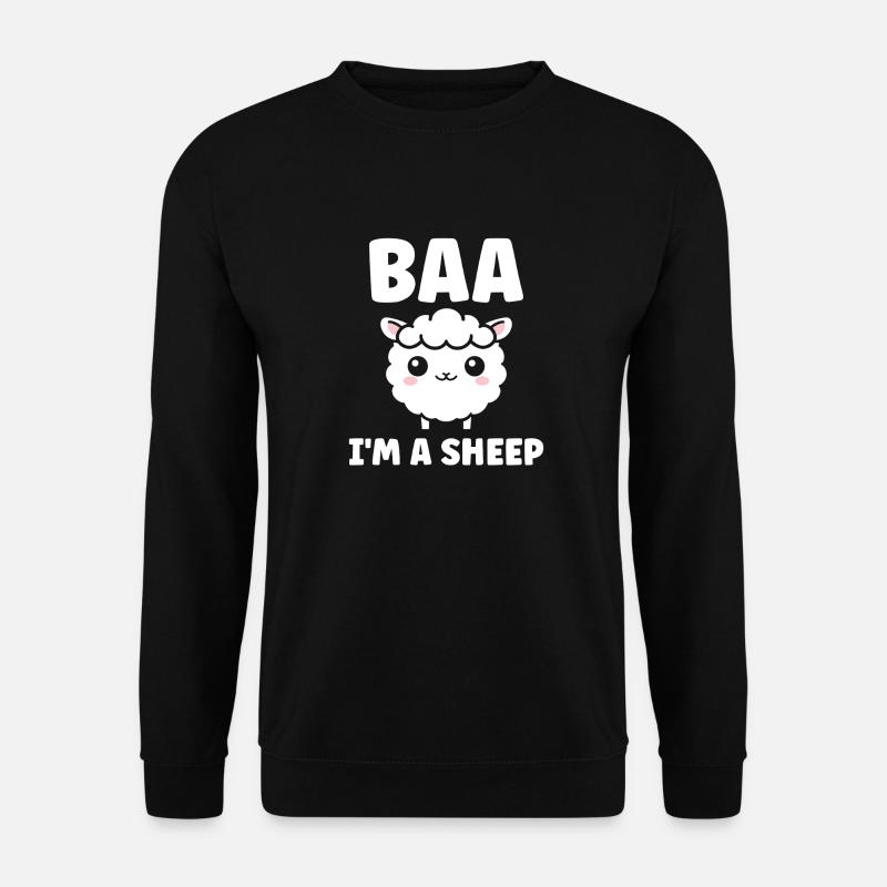 sheep - Unisex Sweatshirt - black