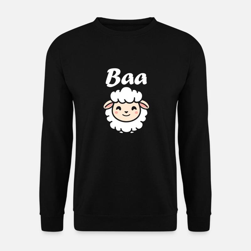 sheep - Unisex Sweatshirt - black