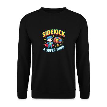 Frères et sœurs autistes - Sweat-shirt Unisexe - noir - Devant - Alina (178cm) & Michal (187cm)