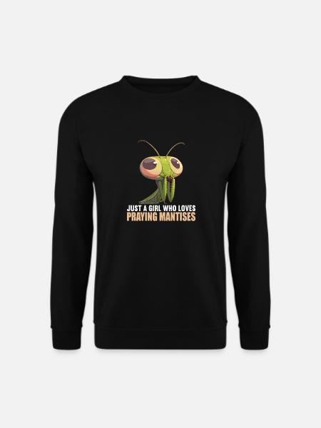 Gottesanbeterinnenen Gottesanbeterin - Unisex Pullover - Schwarz
