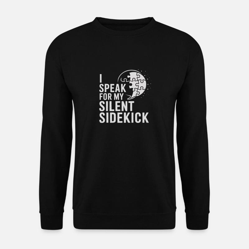 Autism siblings - Unisex Sweatshirt - black
