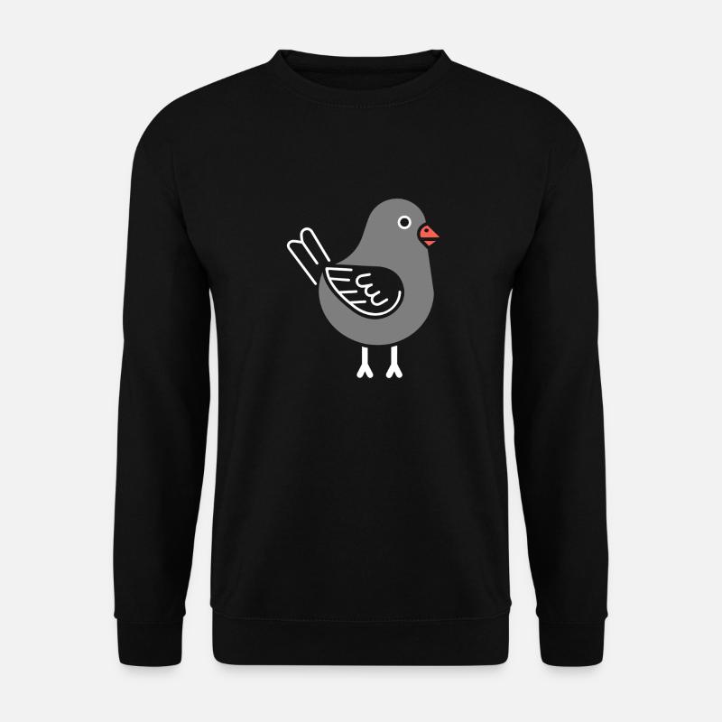 Taube - Unisex Pullover - Schwarz