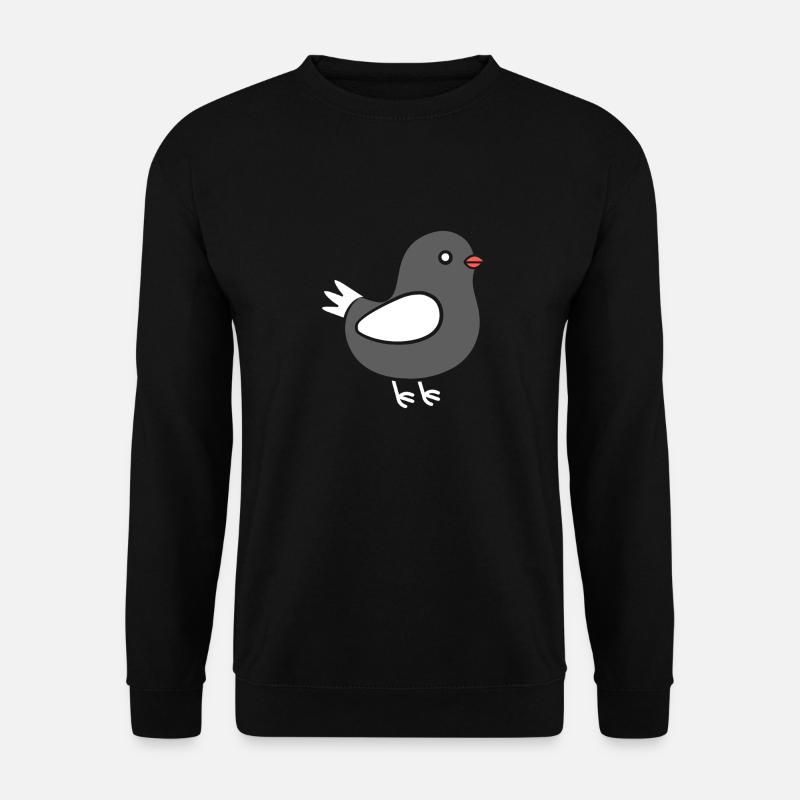 Taube - Unisex Pullover - Schwarz
