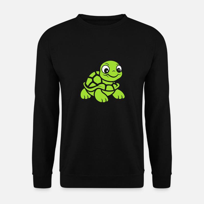 Schildkröte - Unisex Pullover - Schwarz