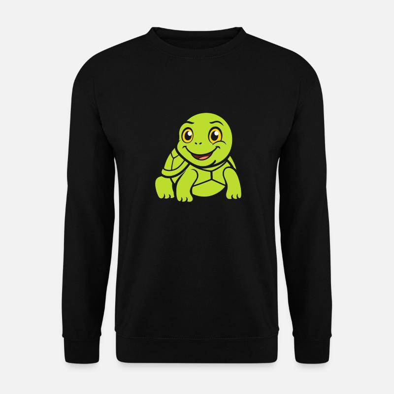 Schildkröte - Unisex Pullover - Schwarz