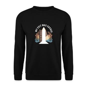Survivants d’anciennes communautés religieuses - Sweat-shirt Unisexe - noir - Devant - Alina (178cm) & Michal (187cm)