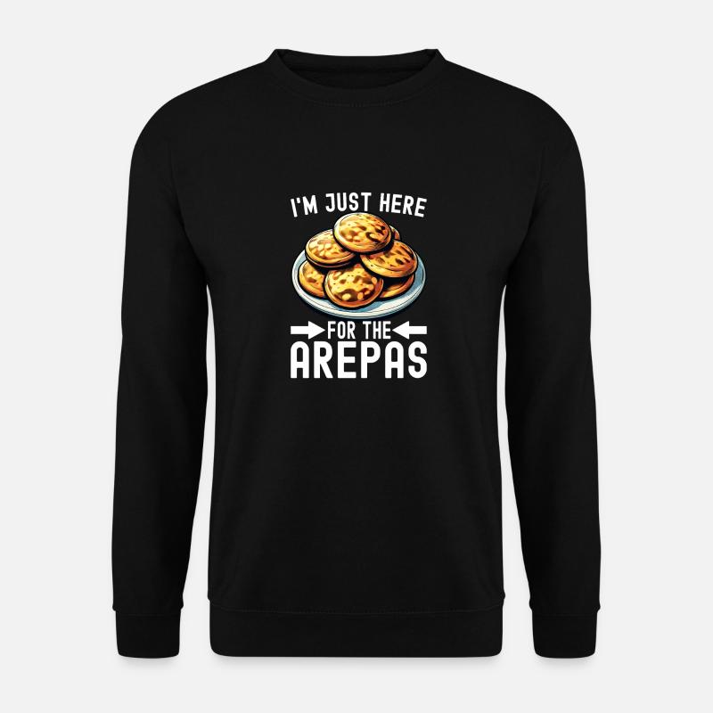 Venezuelan Arepas - Unisex Sweatshirt - black