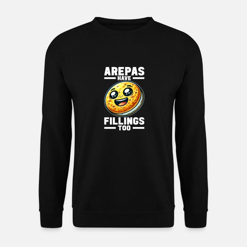 Venezuelan Arepas - Unisex Sweatshirt - black