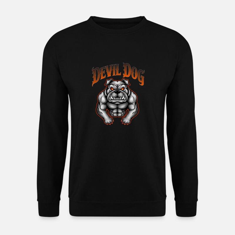 DEVIL DOG - Unisex Sweatshirt - black