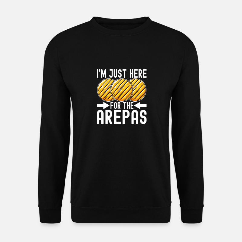 Venezuelan Arepas - Unisex Sweatshirt - black