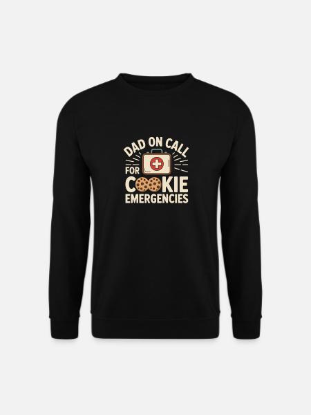 Dad Girl Scout Leader Proud Troop Support Scout - Unisex Pullover - Schwarz