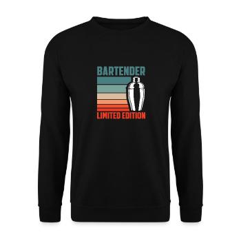 Barman Édition Limitée - Sweat-shirt Unisexe - noir - Devant - Alina (178cm) & Michal (187cm)