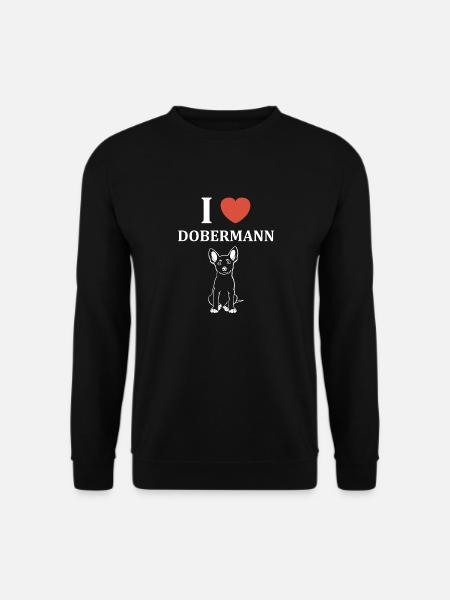 Dobermann - Unisex Pullover - Schwarz
