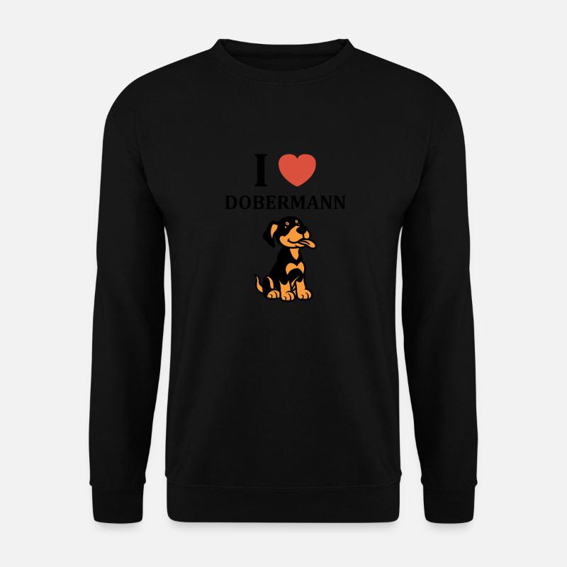 Dobermann - Unisex Pullover - Schwarz