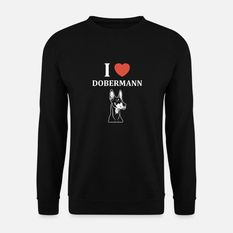 dobermann - Sweat-shirt Unisexe - noir
