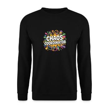 Enseignant préscolaire Early Learning Hero Fun - Sweat-shirt Unisexe - noir - Devant - Alina (178cm) & Michal (187cm)