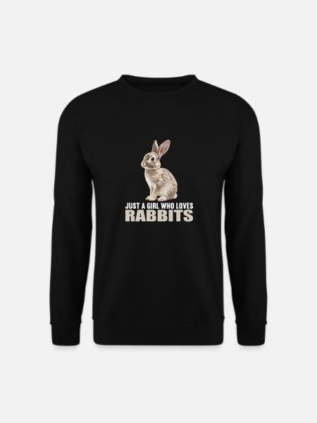 Hasen Hase - Unisex Pullover - Schwarz