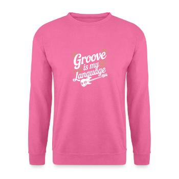Basse, Guitariste, Musicien, Matériel, Funk, Rock, Jazz - Sweat-shirt Unisexe - rose - Devant