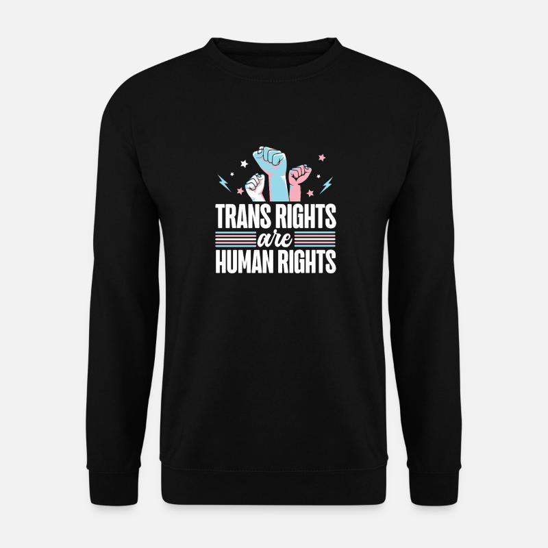 Transgender Trans LGBT Pride - Unisex Pullover - Schwarz