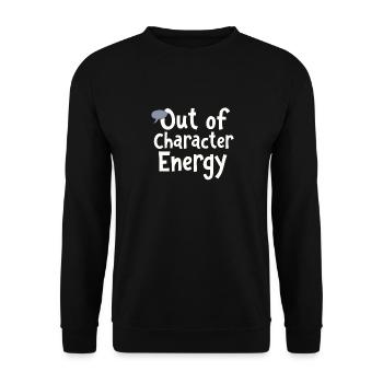 Larp Live Action RPG Game Fantasy Combat - Unisex Sweatshirt - black - Front - Alina (178cm) & Michal (187cm)