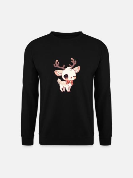 Reindeer Reindeer - Unisex Sweatshirt - black