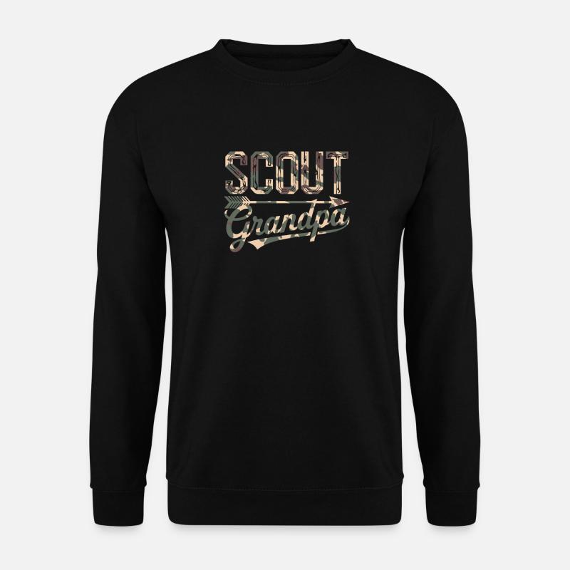 Scout Guide Scout Camping - Unisex Sweatshirt - black