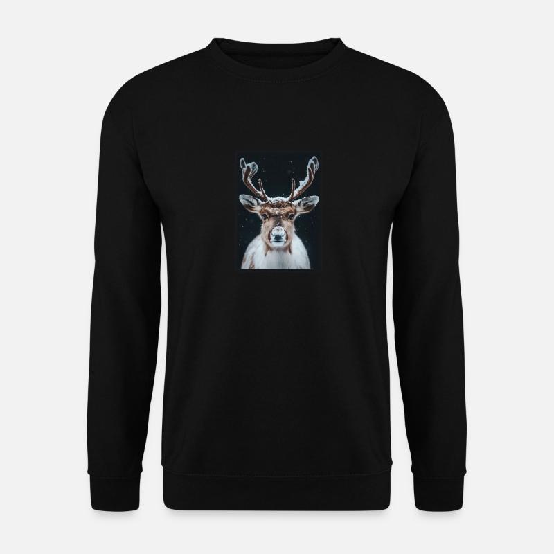Reindeer Reindeer - Unisex Sweatshirt - black