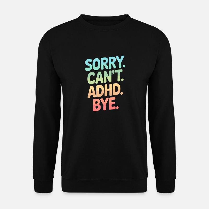 ADHS - Unisex Pullover - Schwarz