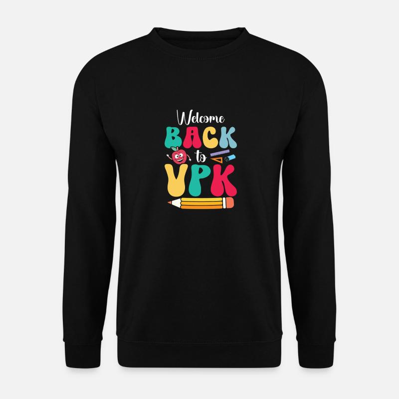 Welcome back to vpk - Unisex Sweatshirt - black