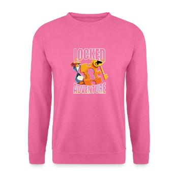 Escape Room Locked Adventure - Sweat-shirt Unisexe - rose - Devant