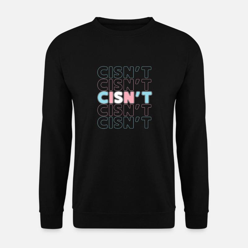 Transgender Trans LGBT Pride - Unisex Pullover - Schwarz