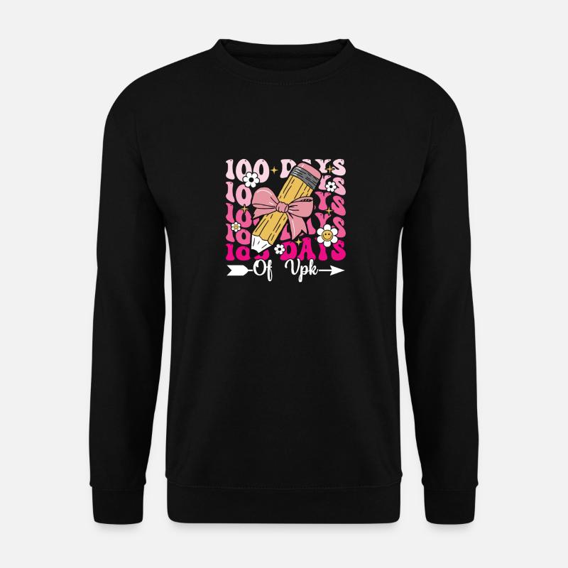 100 days Vpk - Unisex Sweatshirt - black