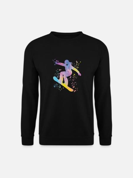 Snowboarder Snowboarding Snowboard - Unisex Sweatshirt - black
