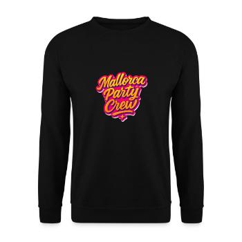 Majorque Party Crew Vacances - Sweat-shirt Unisexe - noir - Devant - Alina (178cm) & Michal (187cm)