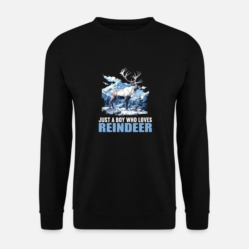 Reindeer Reindeer - Unisex Sweatshirt - black